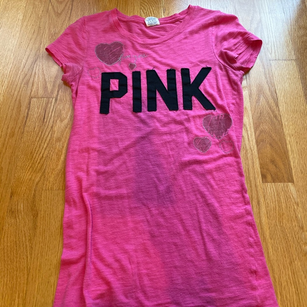 Pink Victoria Secret T-shirt